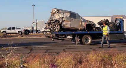 Identifican a migrantes mexicanos fallecidos en accidente al norte de Tucson