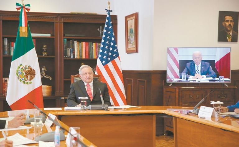 Este viernes, el presidente AMLO sostendrá una llamada con su homólogo de EU, Joe Biden.