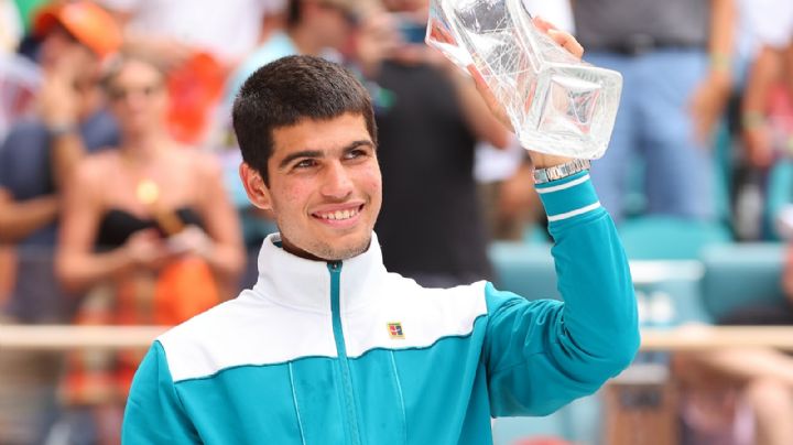 ¡Histórico! Carlos Alcaraz; primer español que se corona en el Abierto de Miami