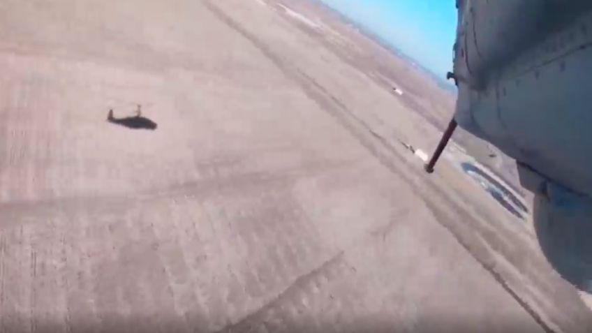 VIDEO: Rusia difunde el momento exacto en que ataca vehículos blindados ucranianos en el bosque