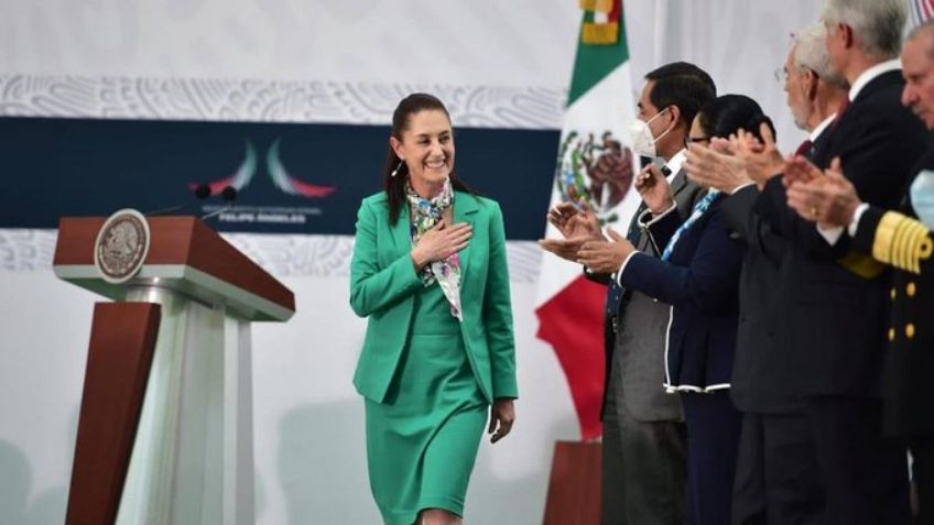 Claudia Sheinbam deja la CDMX para iniciar gira de apoyo a candidatos de Morena
