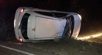 Otro trágico accidente: Familia se accidenta en carretera Los Mochis-Navojoa; hay un muerto