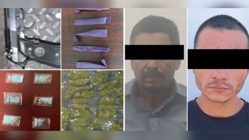 Cajeme: Aseguran  a dos presuntos narcomenudistas  y más de 150 envoltorios de droga