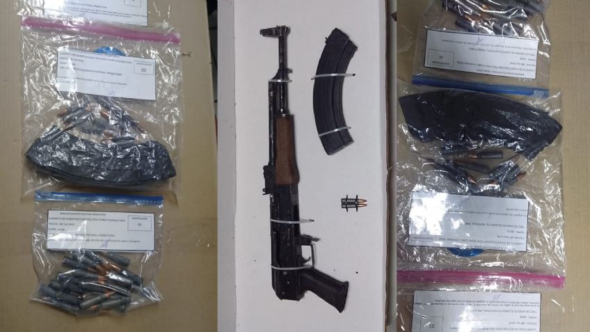 Sonora: Acuden a domicilio por reporte de balacera y encuentran armamento al anterior