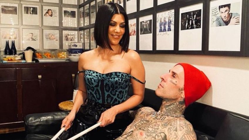 Por diversión: Boda entre Kourtney Kardashian y Travis Barker fue "sin licencia"