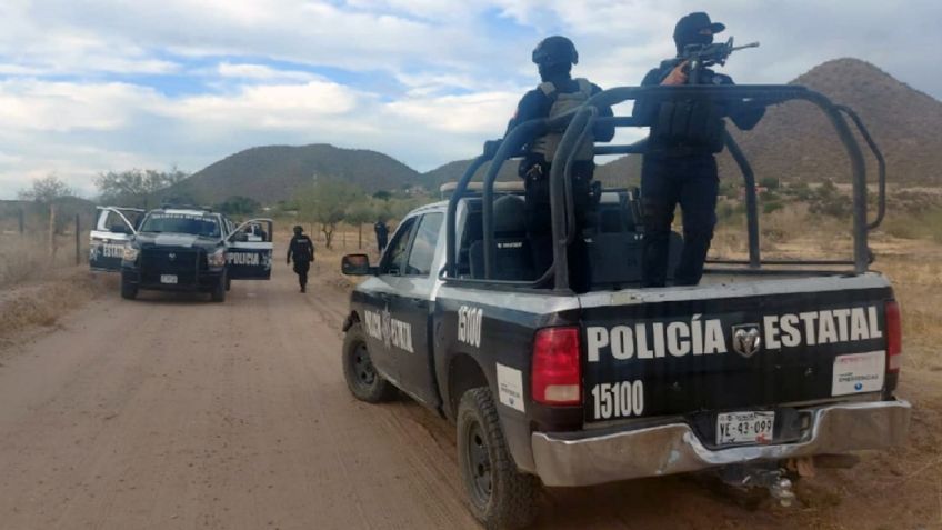 Tras enfrentamiento en Caborca, aseguran a seis presuntos sicarios, armas, autos y droga
