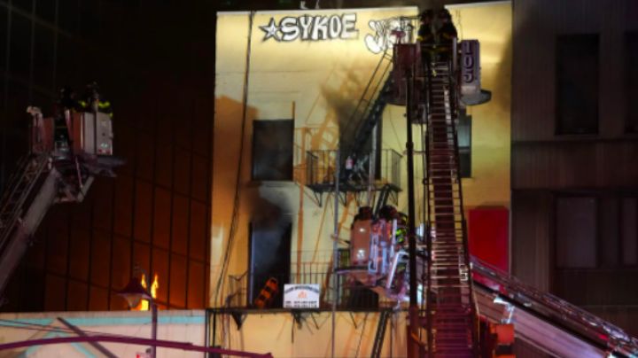 Alerta en NY: Voraz incendio acaba con un edifico ubicado en Chinatown