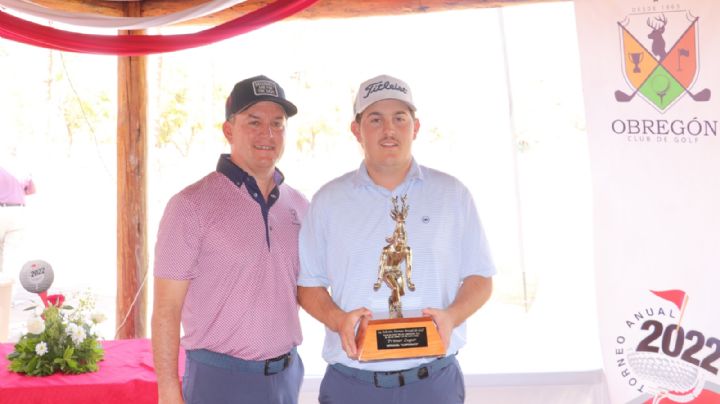 Héctor Barnetche Kuraica es el campeón del Anual de Invitación del Club de Golf de Ciudad Obregón