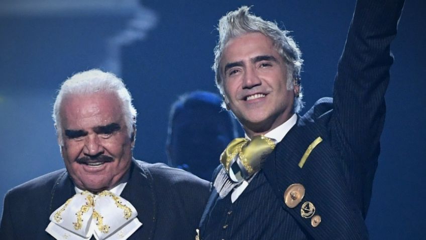 A más de 4 meses de la muerte de Vicente Fernández, 'El Potrillo' comparte FOTO inédita de su padre