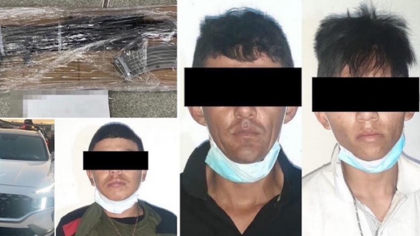 Capturan a tres presuntos sicarios en Sonora; hubo un enfrentamiento y robo de patrullas