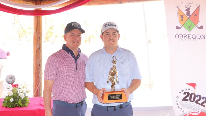 Héctor Barnetche Kuraica es el campeón del Anual de Invitación del Club de Golf de Ciudad Obregón