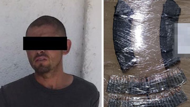 Golpe al crimen: En Trincheras, aseguran a Martín 'N' en posesión de armas, cartuchos y vehículos