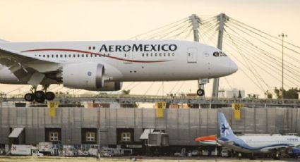 Aeromexico reconoce incidente en el AICM; argumenta una saturación en la pista