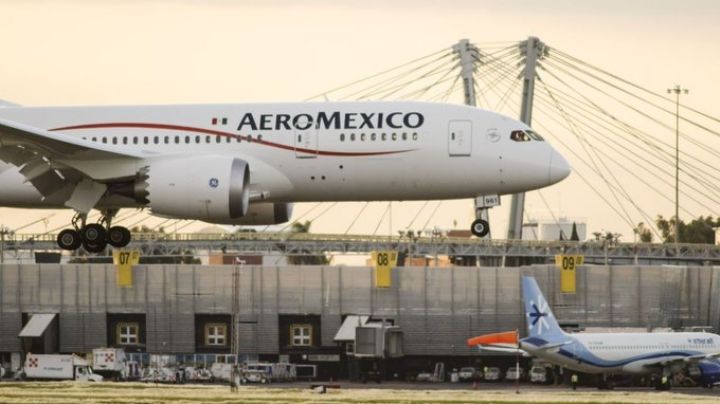 Aeromexico reconoce incidente en el AICM; argumenta una saturación en la pista
