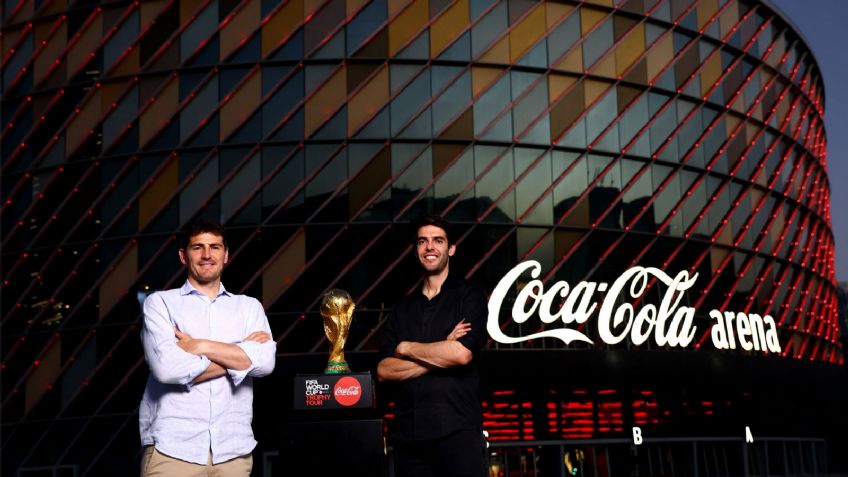 Desde Dubái, Iker Casillas y Kaká presentan la gira de la Copa Mundial de Qatar 2022