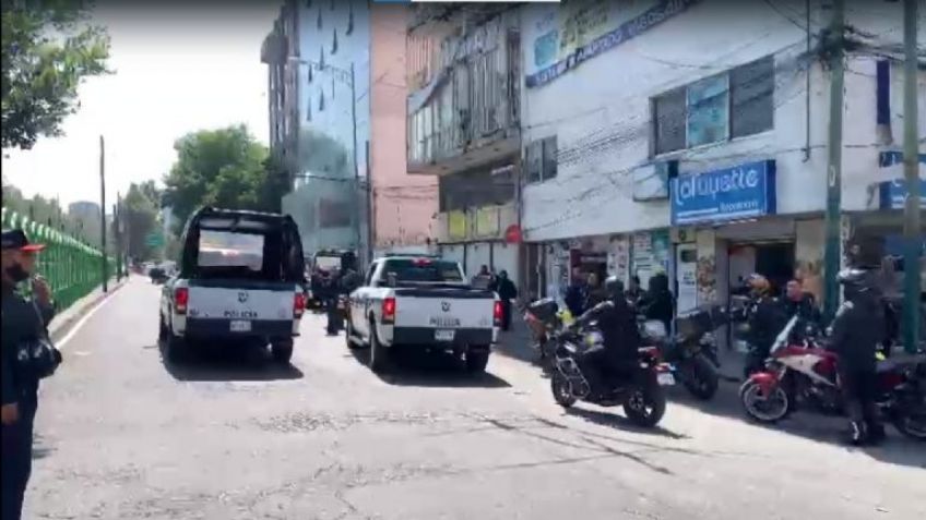 Reportan balacera en CDMX; Autoridades destacan que se trató de un intento de asalto