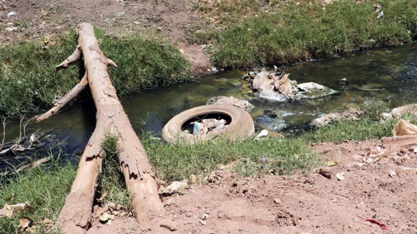 Drenes, focos de infecciones constantes en olvido de las autoridades de Cajeme