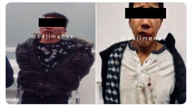 En la imagen, presuntos ladrones de la CDMX son golpeados.