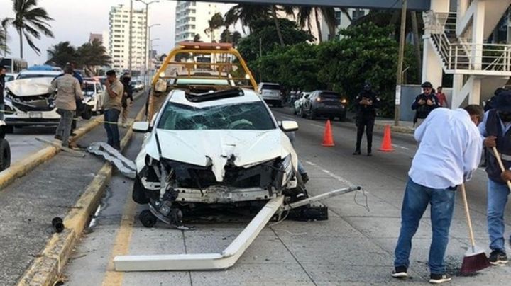 Auto a exceso de velocidad embiste y mata a enfermera; el conductor es menor de edad