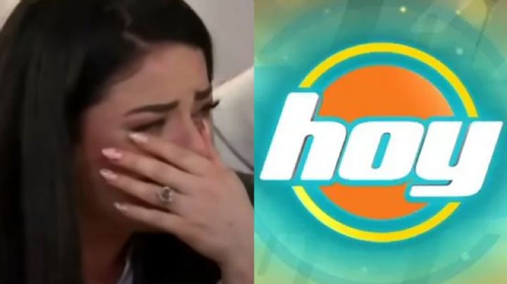 Tras vender comida para vivir y 6 kilos menos, villana de Televisa vuelve a 'Hoy' ahogada en llanto