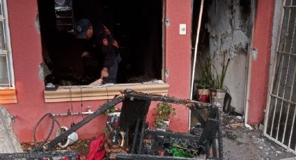 VIDEO: Fuerte explosión destruye una casa y siembra el pánico en los vecinos del Estado de México