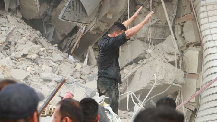 VIDEO: Crece la cifra de fallecidos por derrumbe en Irán; reportan a 32 heridos y varios detenidos