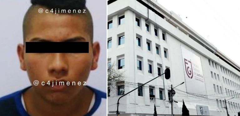 En la imagen, Valentín Francisco 'N', presunto agresor sexual de la FGJ-CDMX. Créditos: Twitter @c4jimenez