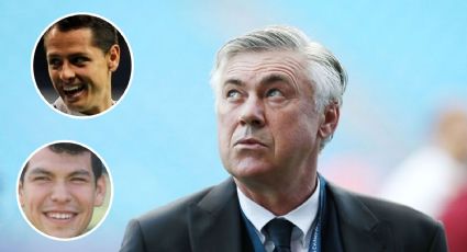 Carlo Ancelotti revela que todavía se 'mensajea' con 'Chicharito' y 'Chucky' Lozano