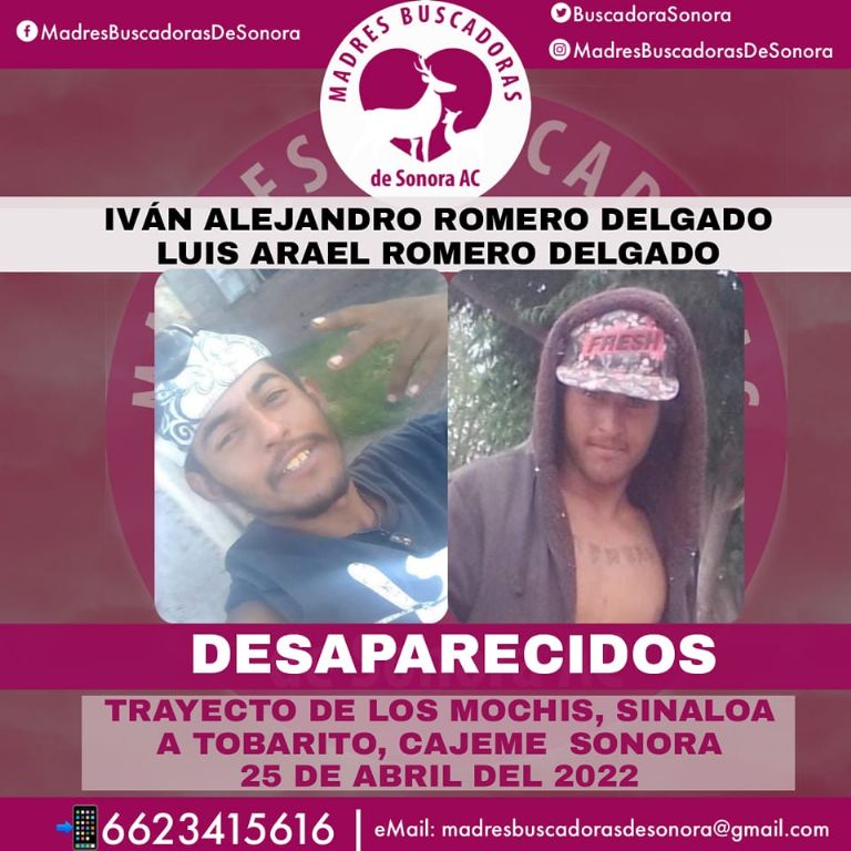 Desaparecidos en Cajeme