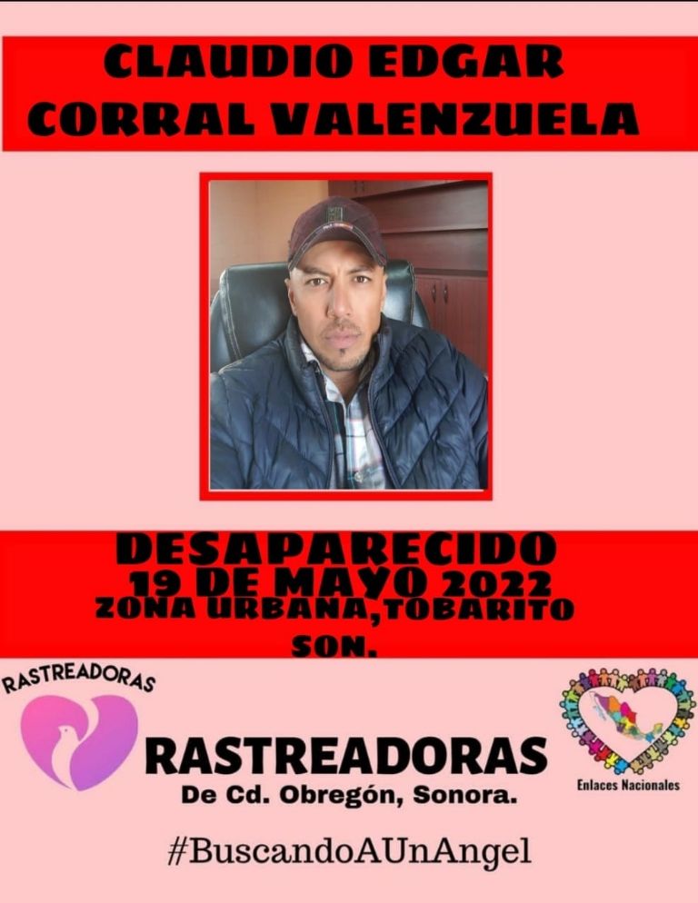 Otro hombre extraviado en Cajeme