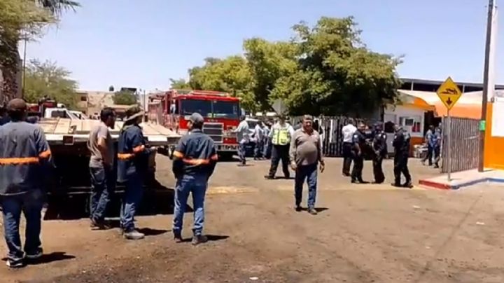 Hermosillo: Explosión de transformador deja 9 trabajadores del Ayuntamiento heridos