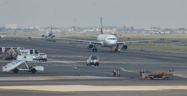 En la imagen, el AICM. Créditos: Internet