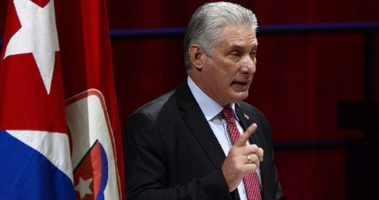 Miguel Díaz-Canel, presidente de Cuba