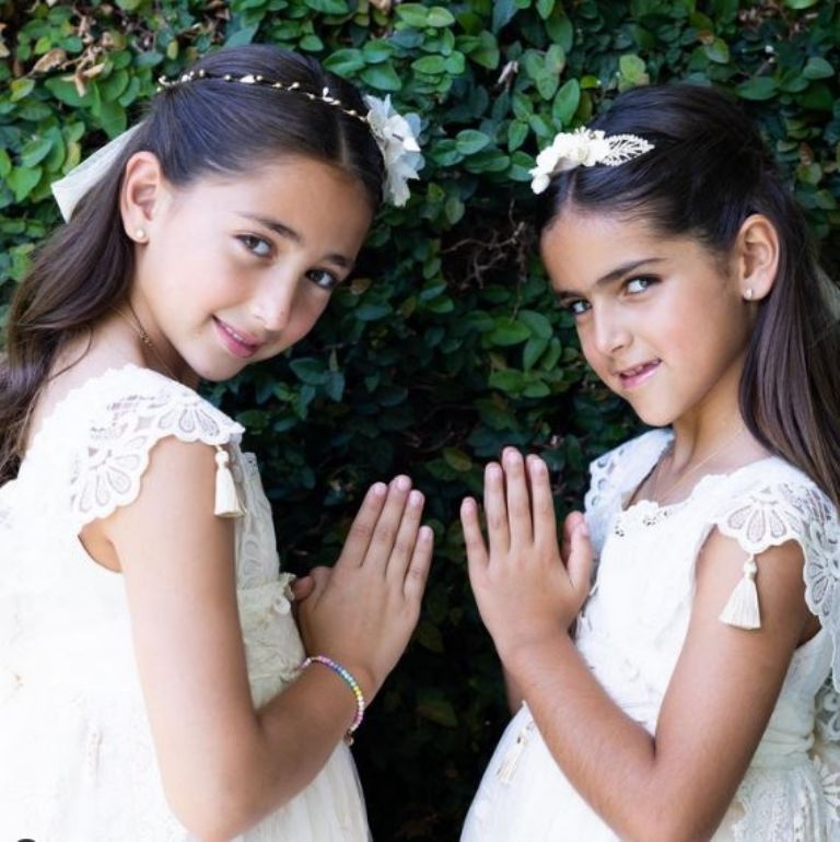 Primera Comunión de Caro y Jacky