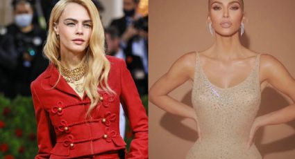 Kim Kardashian y Cara Delevingne impactan con atuendos para el MET Gala