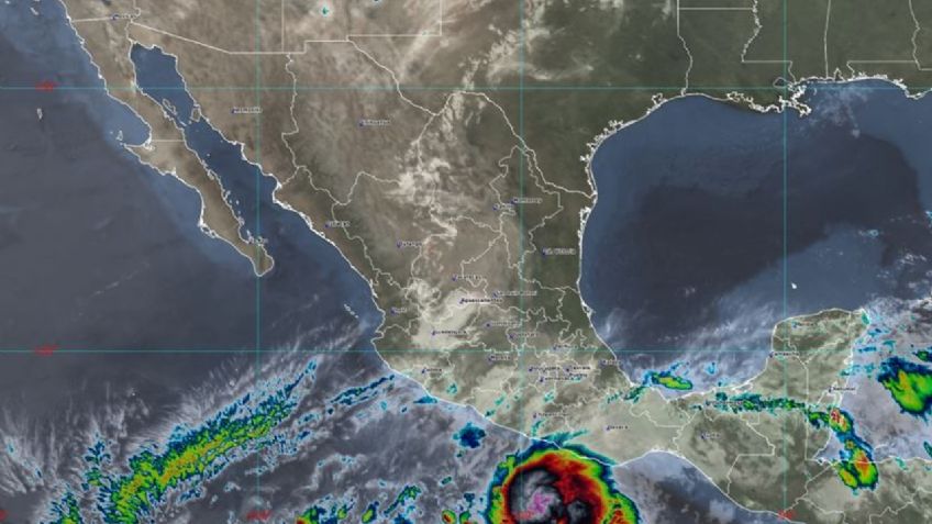 Huracán Agatha: SMN alerta que este día habrán lluvias fuertes e inundaciones en estas entidades