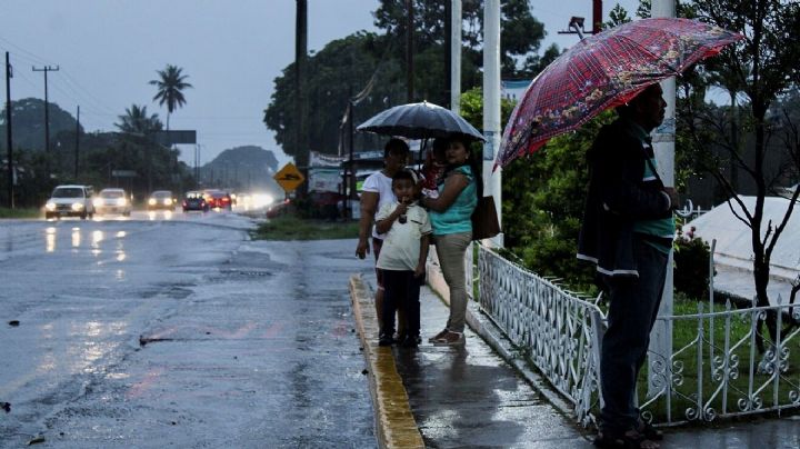 ¡Precaución! Tormenta tropical Agatha provocará lluvias intensas en al menos 4 entidades