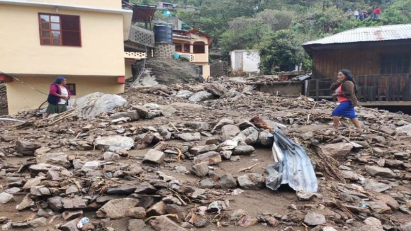 Pese a haberse debilitado, 'Agatha' dejó 4 muertos y 7 desaparecidos en Oaxaca