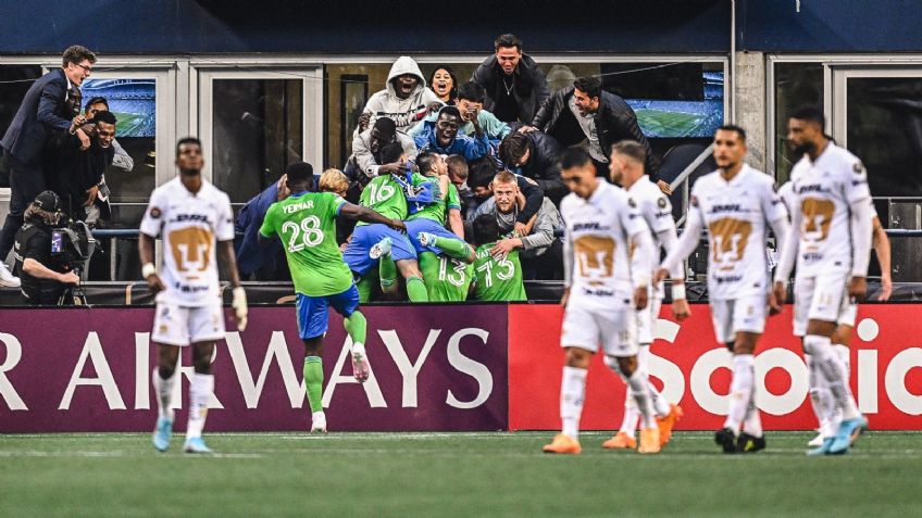 Fallan Pumas y Sounders ponen fin a la hegemonía de la Liga MX en la Concachampions