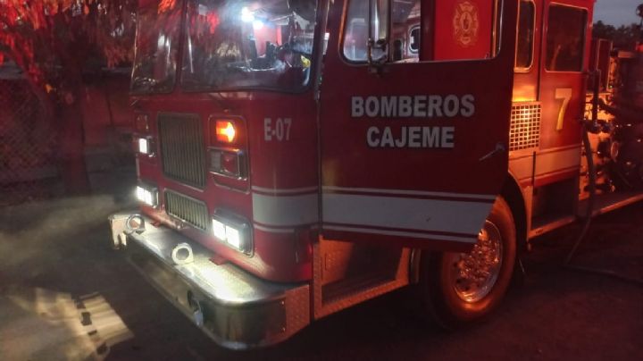 A tempranas horas, siniestro en Ciudad Obregón causa pánico y moviliza a las autoridades