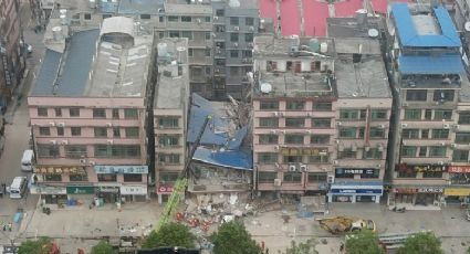 China, de luto: Derrumbe de edificio de ocho niveles deja más de 50 víctimas mortales