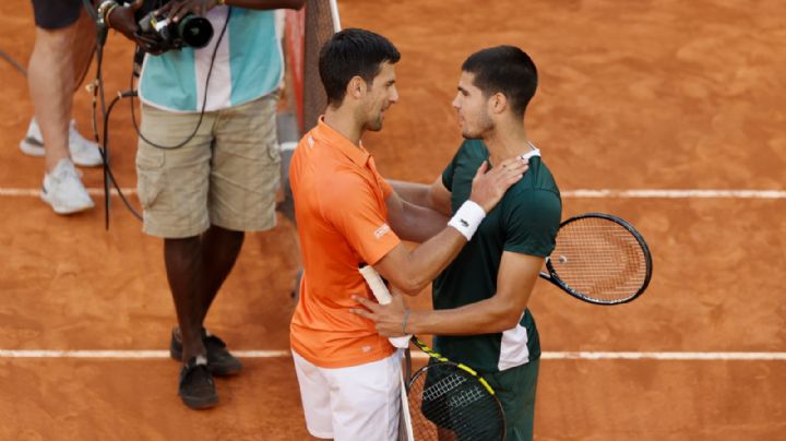 ¡Echa a otro grande! Alcaraz vence a Djokovic y se mete en la final del Abierto de Madrid