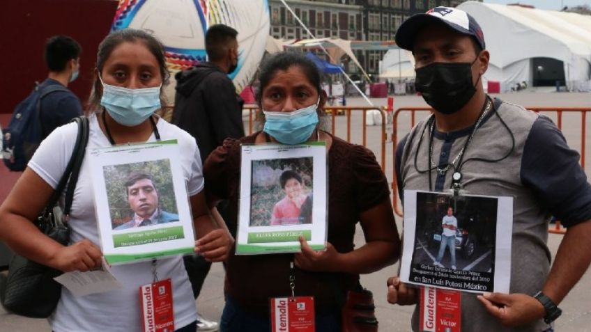 Día de las Madres: Se manifiestan afuera de Palacio Nacional por hijos desaparecidos