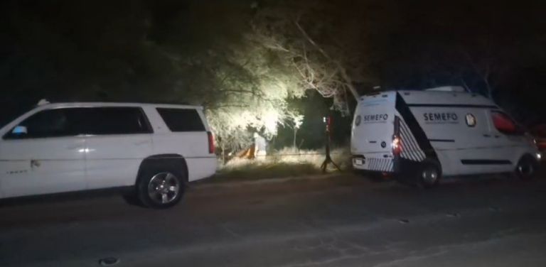 En la imagen, autoridades se movilizaron la noche del pasado domingo para levantar el cuerpo que probablemente sería de Yolanda Martínez.