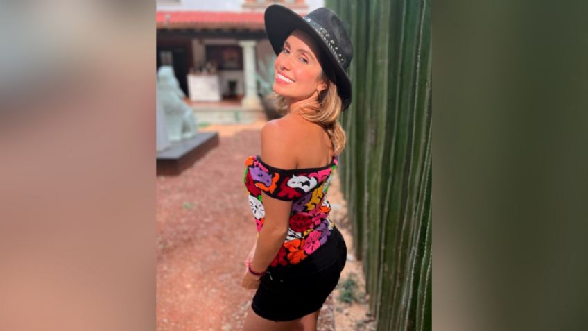 "Qué chulada": Andrea Escalona pone a suspirar a todo Televisa con atractivo vestido rojo en 'Hoy'
