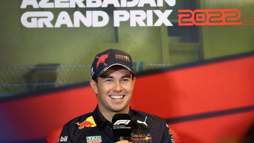 Sigue enrachado: 'Checo' Perez, el más rápido en la primera práctica libre en Azerbaiyán