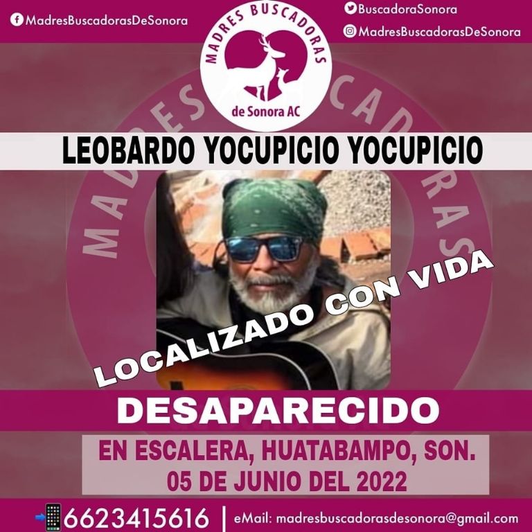 La ficha de Leobardo Yocupicio Yocupicio 