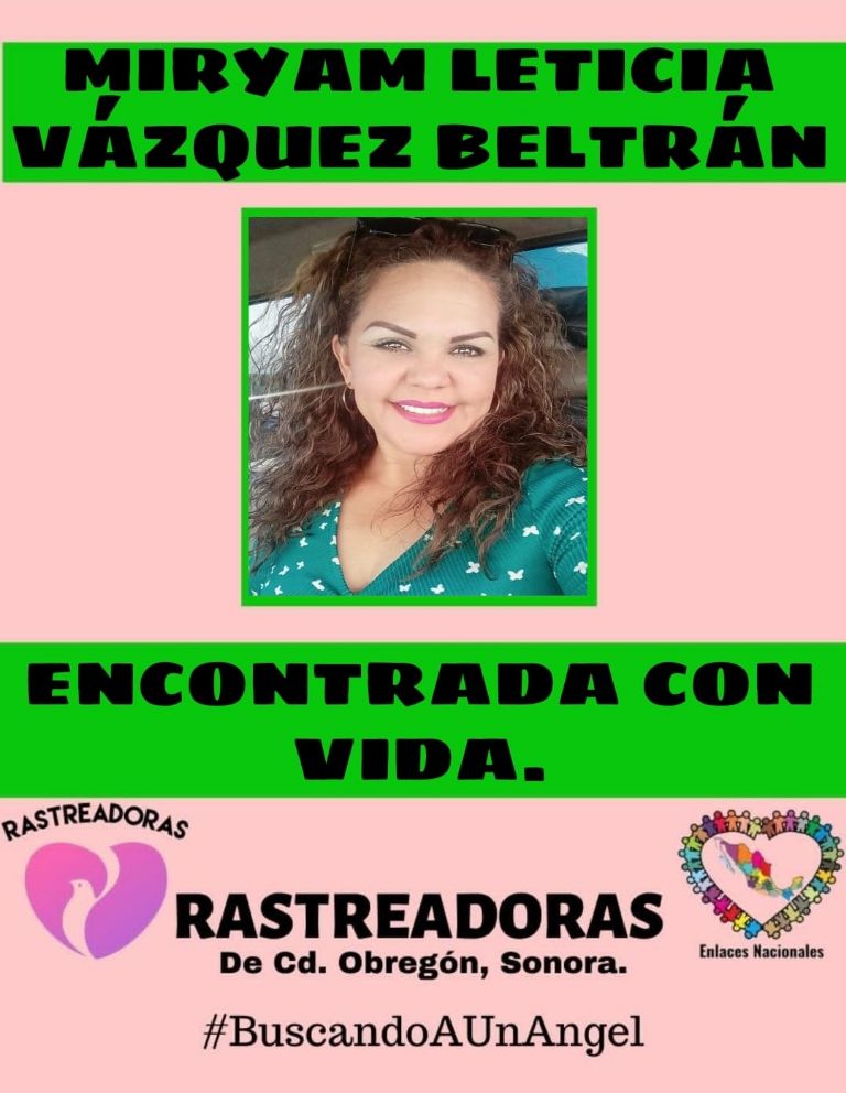 La ficha de Miryam Leticia Vázquez Beltrán