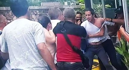 VIDEOS: Juan Guaidó, opositor de Nicolás Maduro, es expulsado a golpes de un restaurante