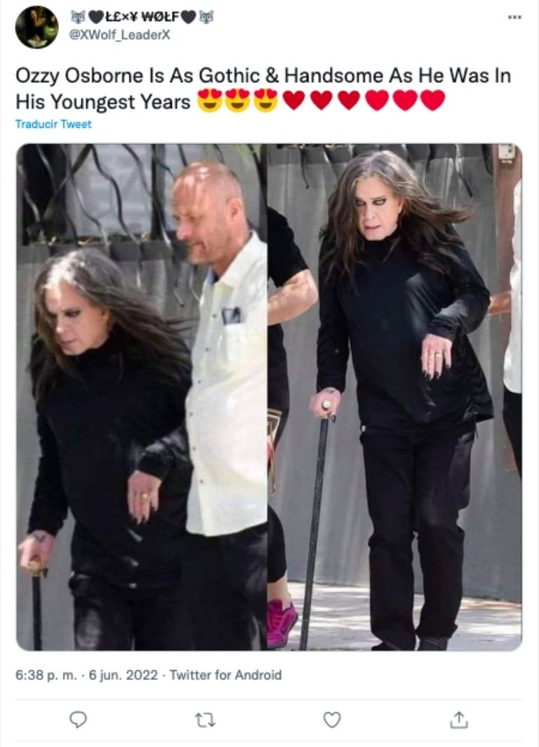 Ozzy Osbourne en la actualidad 